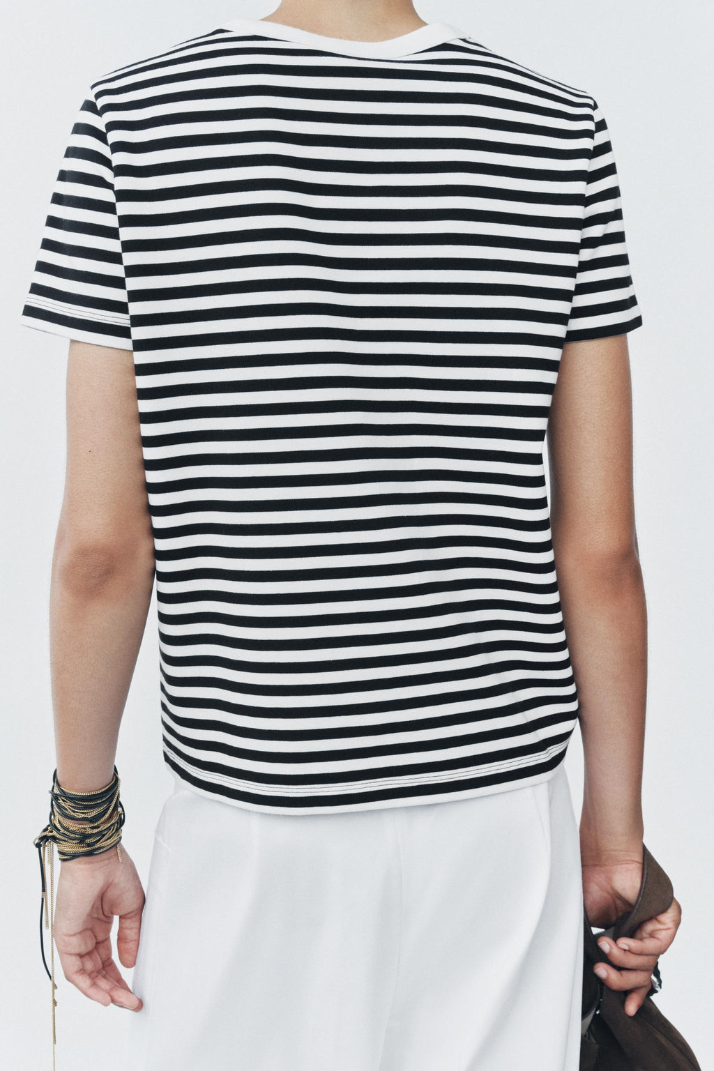 SHORT SLEEVE INTERLOCK T-SHIRT - Zara фото 13