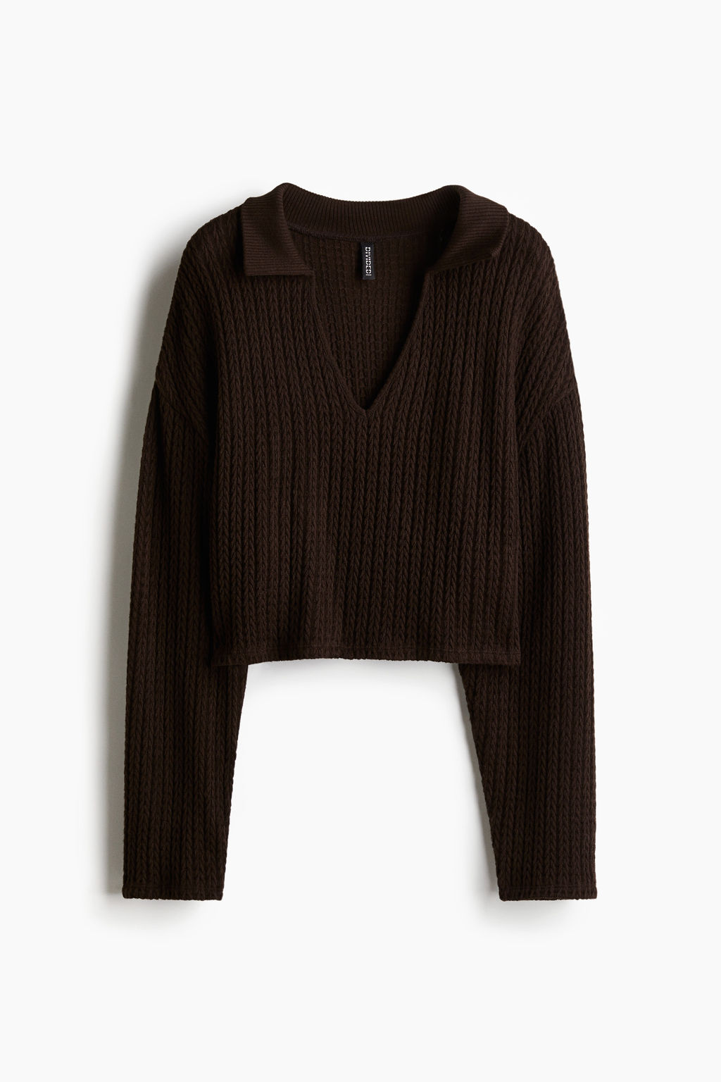 Jersey oversize efecto punto trenzado - H&m фото 3
