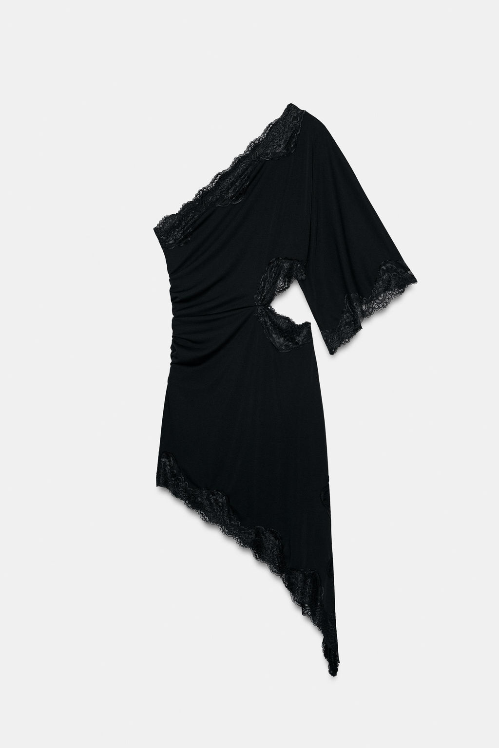 CUT-OUT LACE DRESS - Zara фото 8