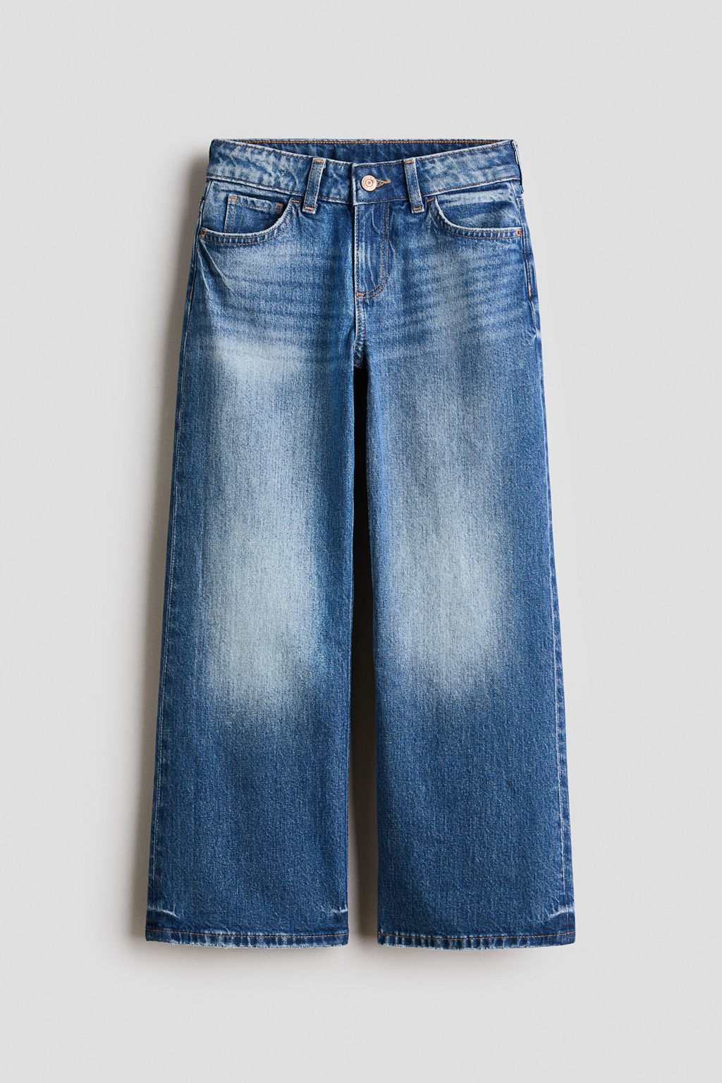 Baggy Fit Bootcut Leg Jeans
