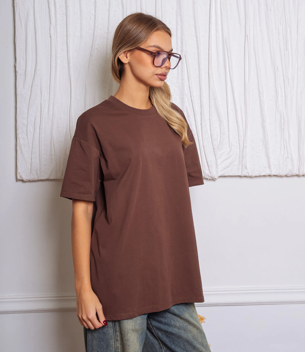Футболка #КТ1 (22)-2, коричневый