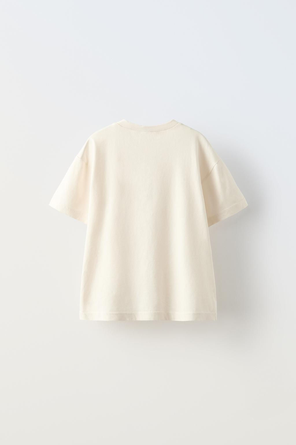 6-14 YAS/ T-SHIRT VE CIZGILI BERMUDA SORT TAKIM - Zara фото 4