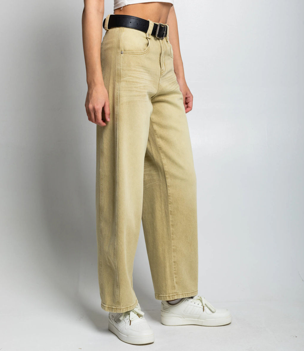 Джинсы #КТ89521, песочный - Dommod фото 3