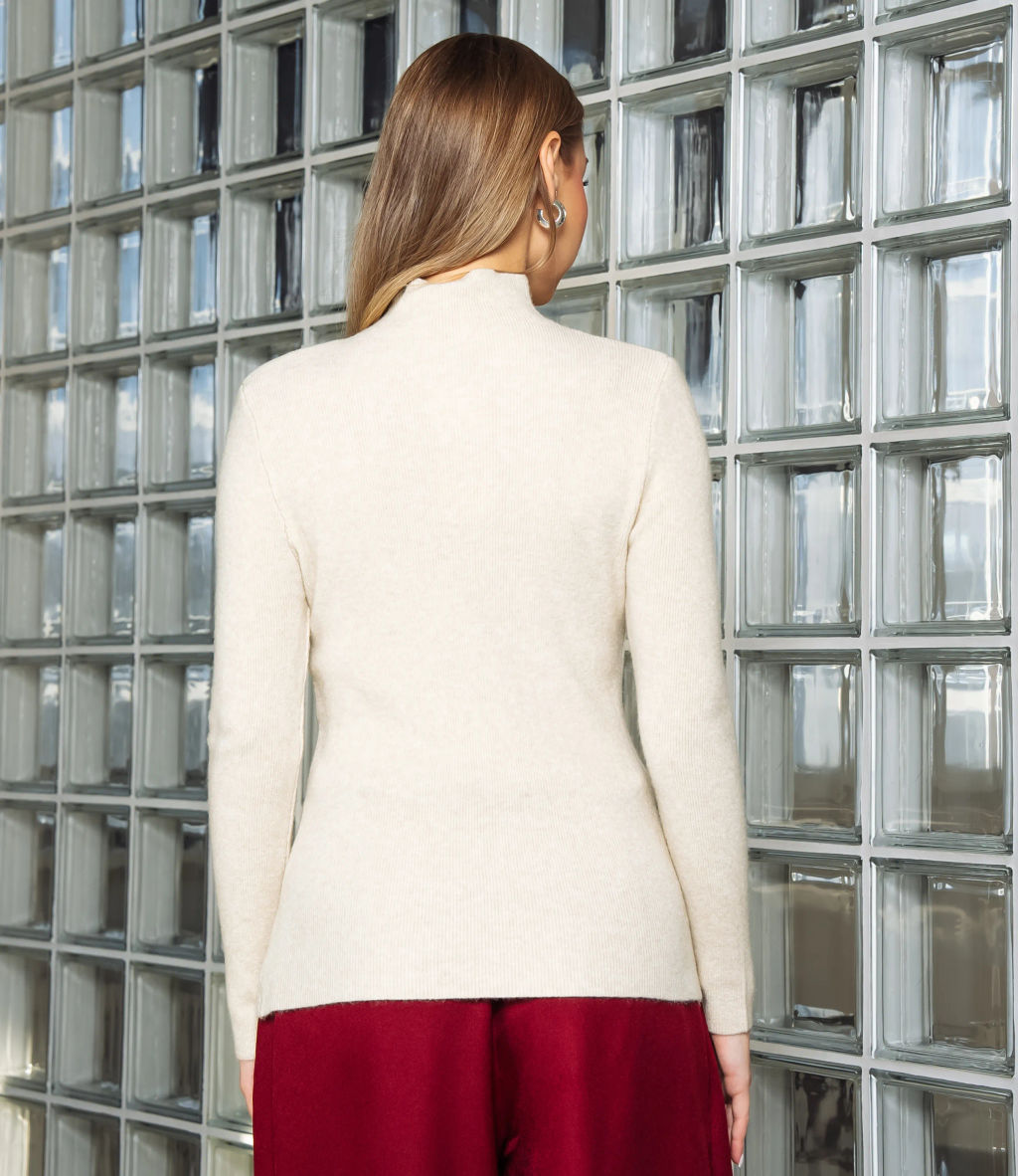 Водолазка #КТ801 (16), бежевый