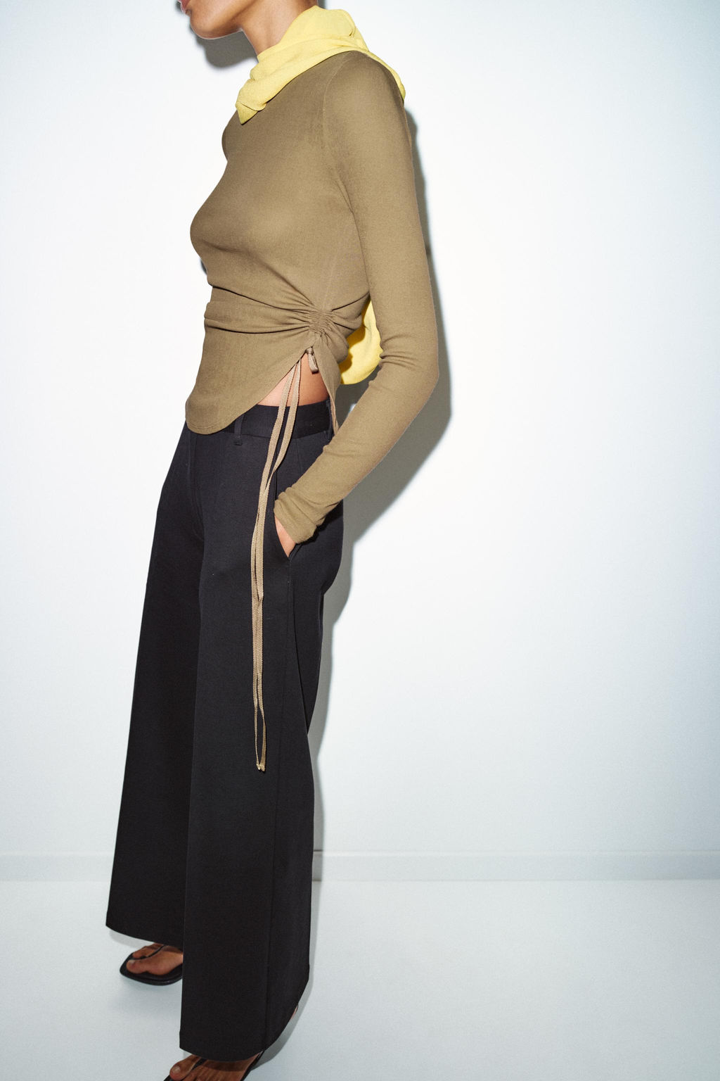 INTERLOCK TROUSERS - Zara фото 13