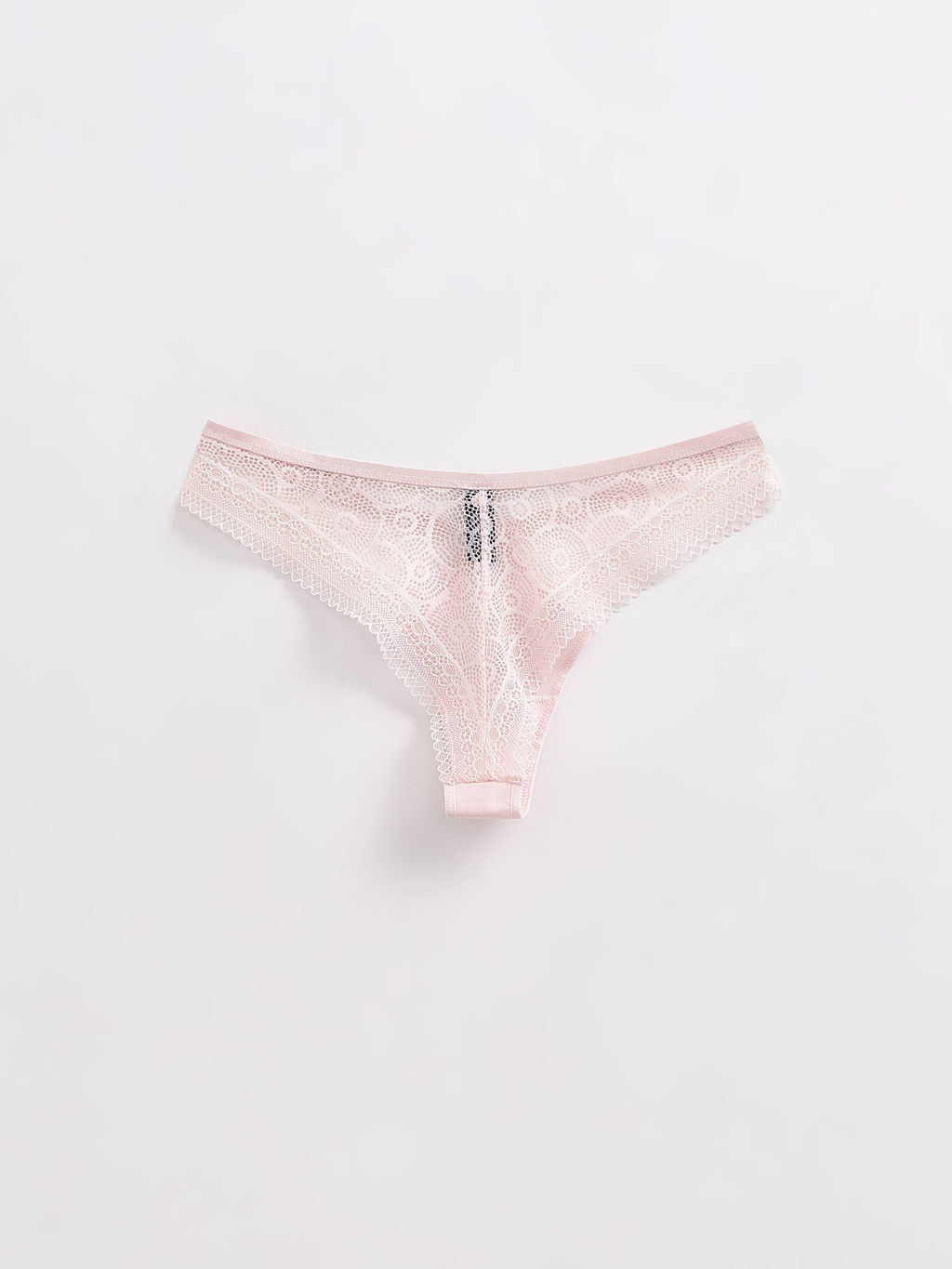 CONTE LACE TWIST LBR 1989 Трусы бразилиана из фактурного кружева и хлопка sakura - Conte elegant фото 4