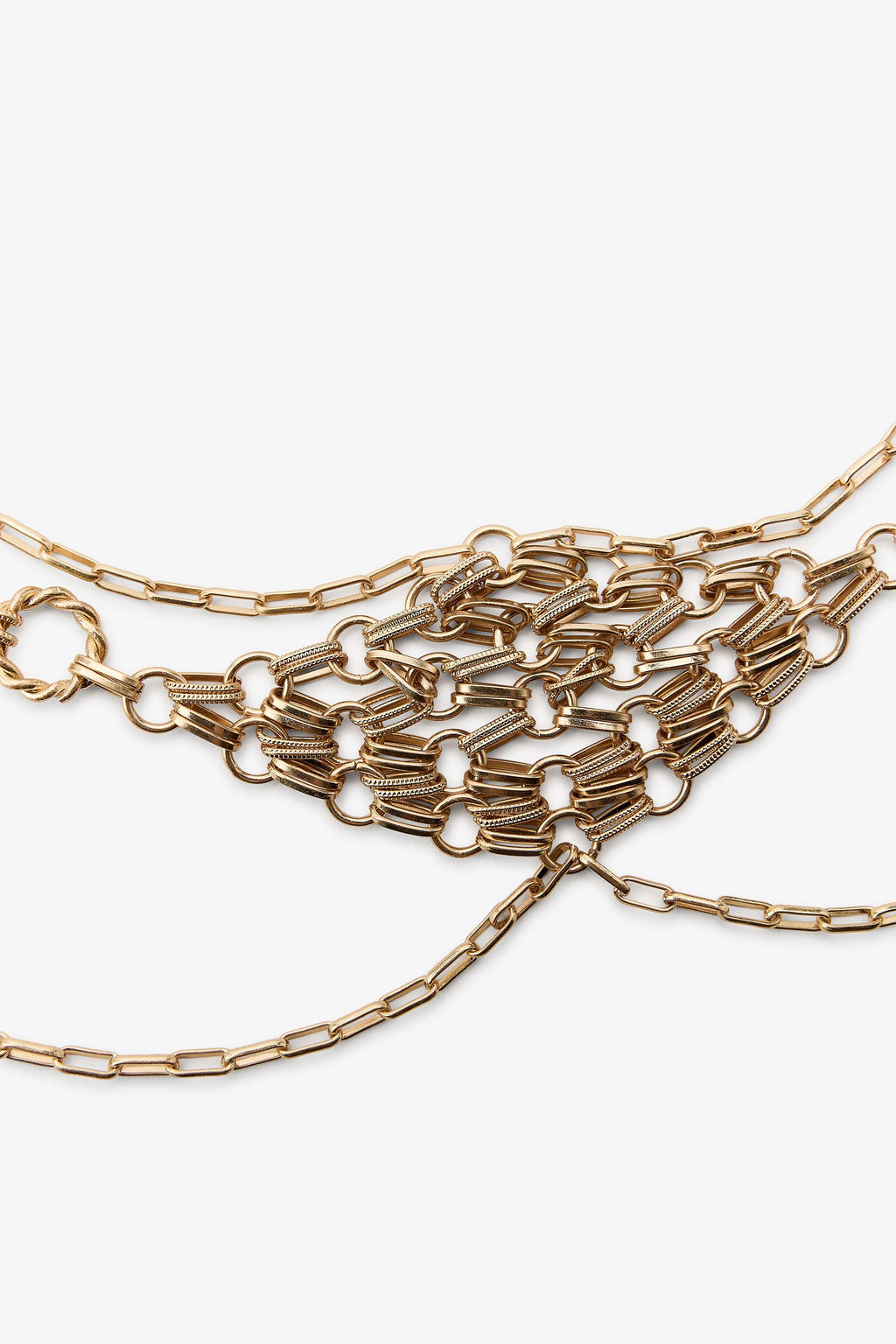 RHOMBUS METAL BELT - Zara фото 3