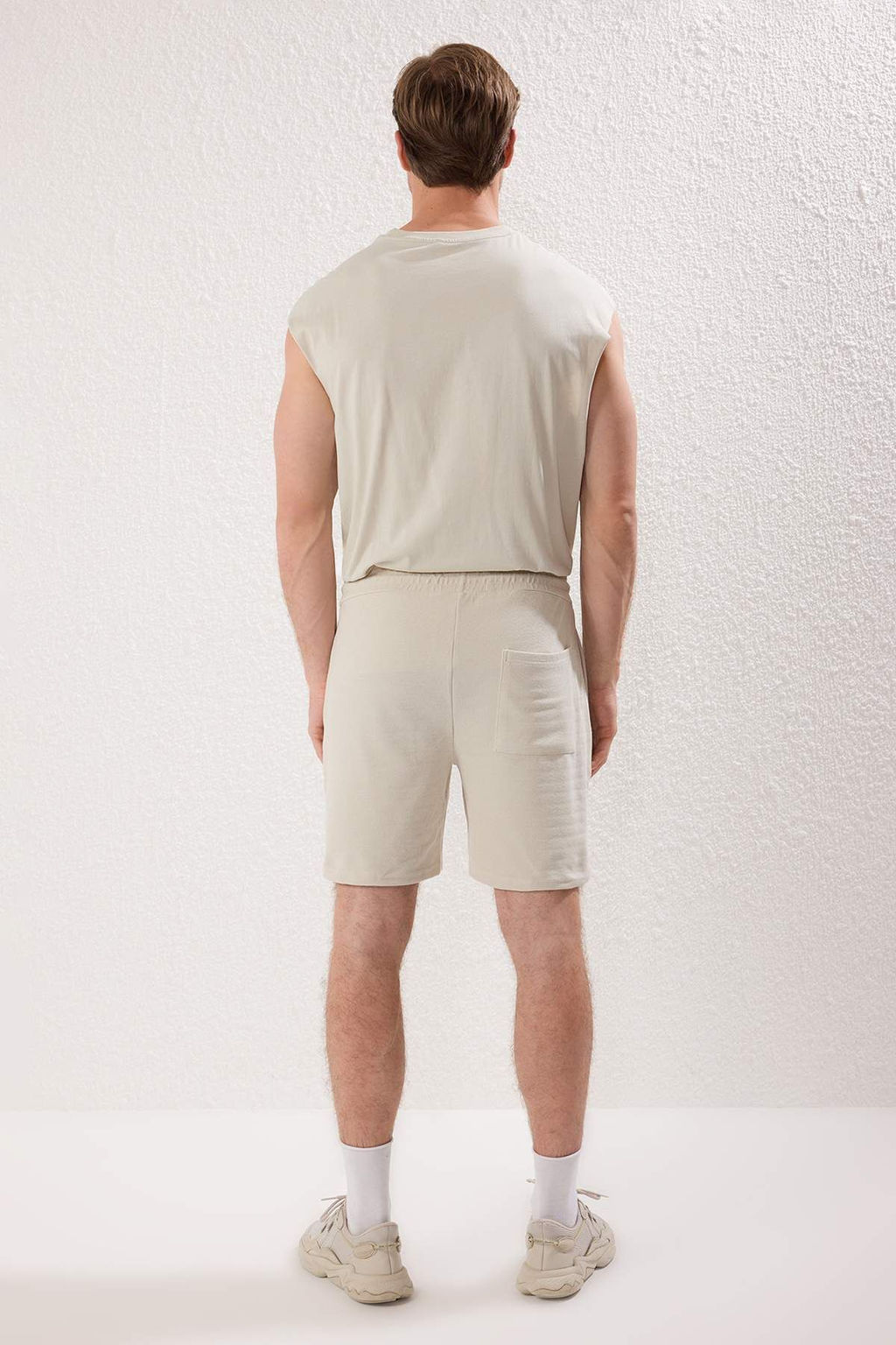 TRENDYOL MAN Haki Regular/Normal Kesim Dokulu Premium Sort & Bermuda TMNSS25SR00014 - Trendyolmilla фото 5