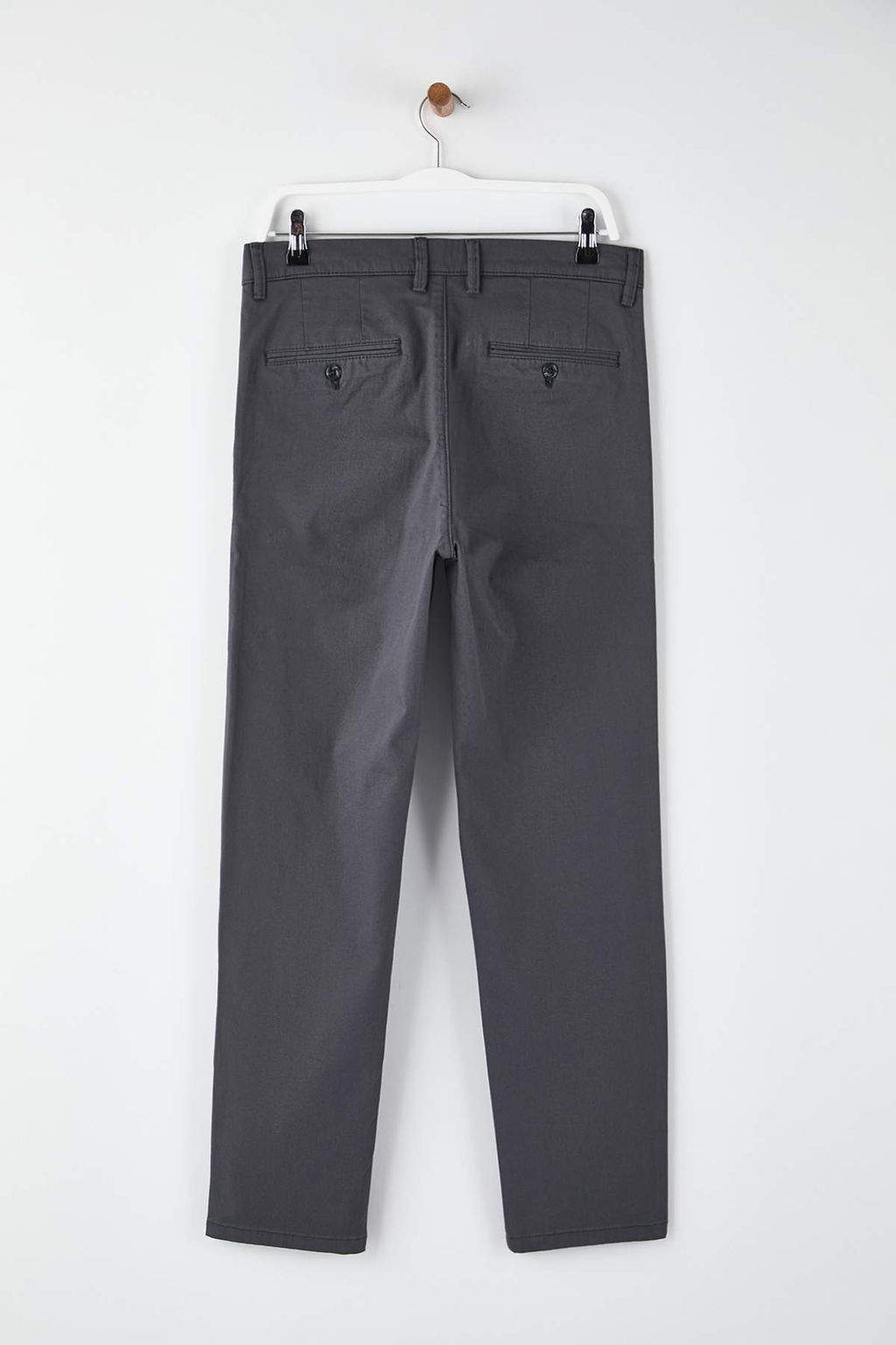 Antrasit Erkek Dokulu Kumas Pantolon TMNAW26PL00029