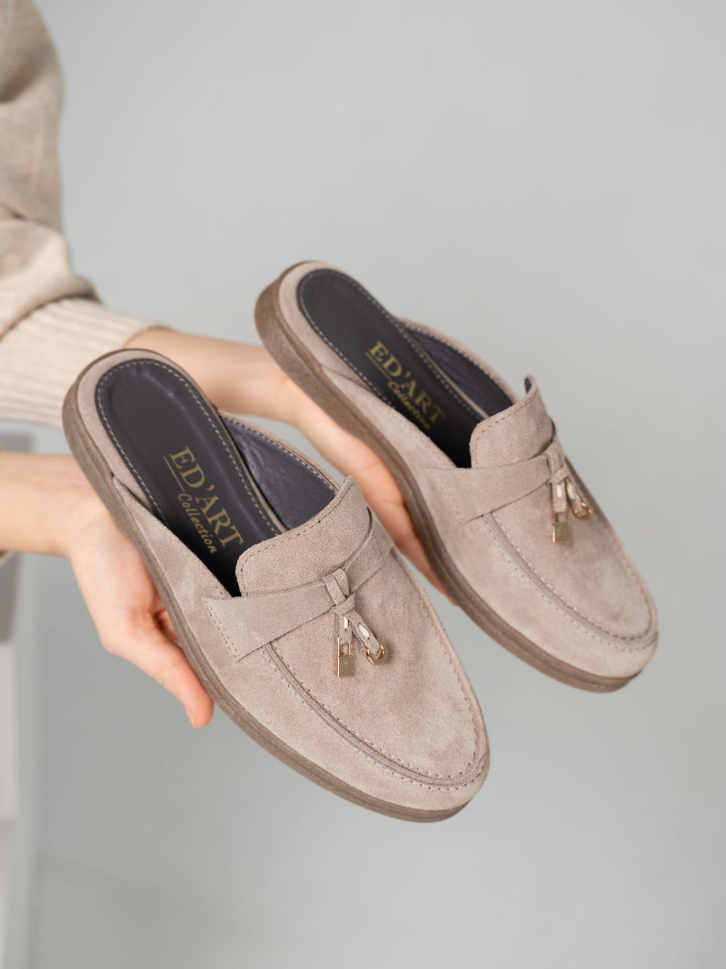 Мюли 1070.2614be.Бежевый ибица - Edart фото 152