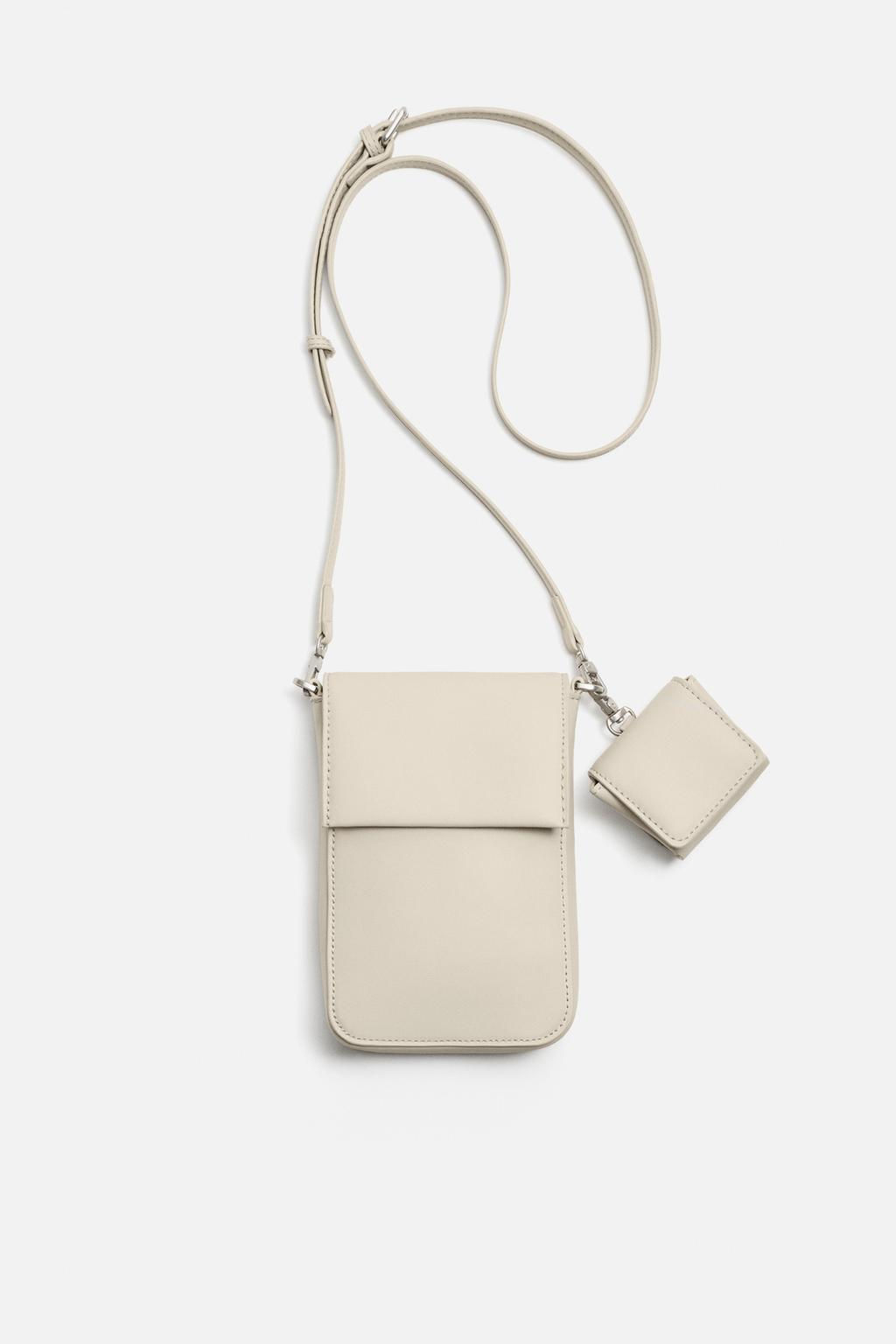 PLAIN CROSSBODY BAG - Zara фото 5
