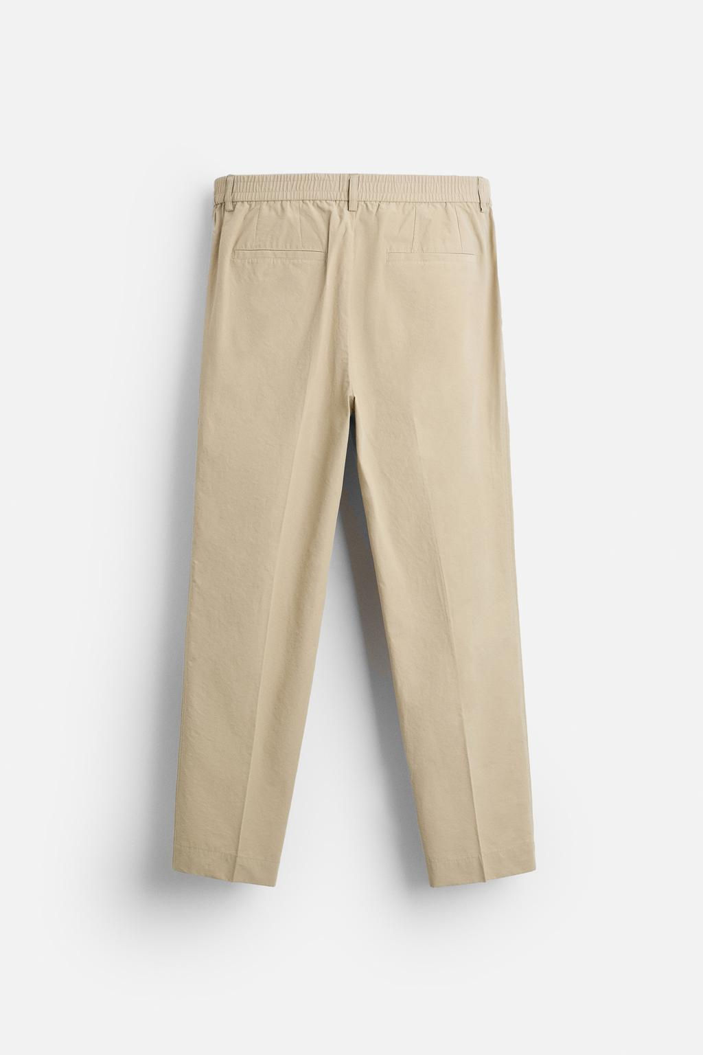 TECHNICAL CHINO TROUSERS - Zara фото 6