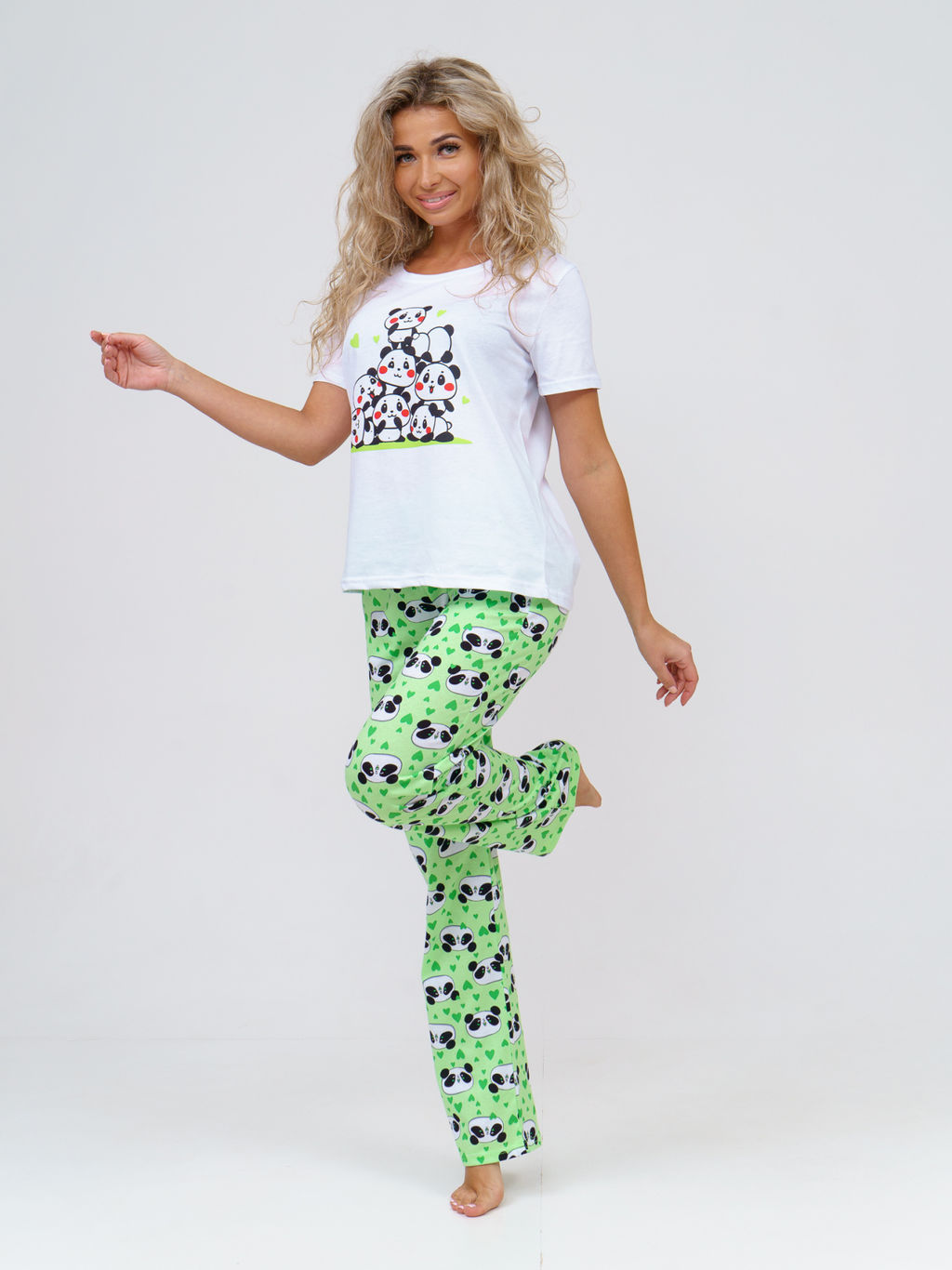 933 Пижама"Салатовый"