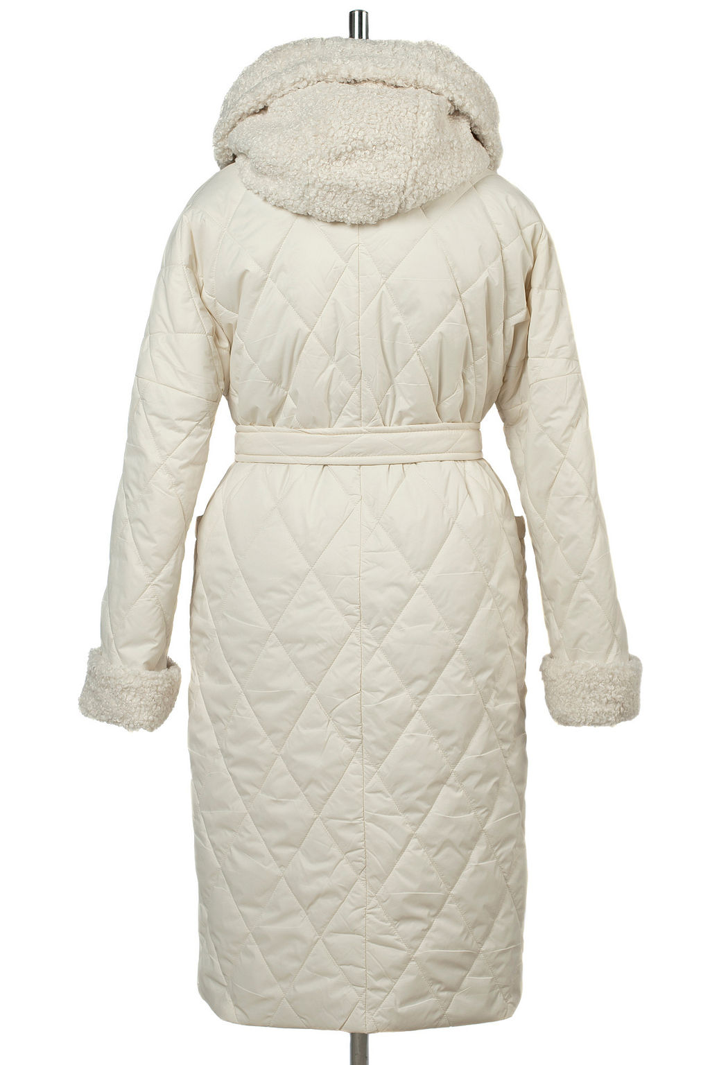 05-2164 Куртка женская зимняя (пояс) - El podio фото 7