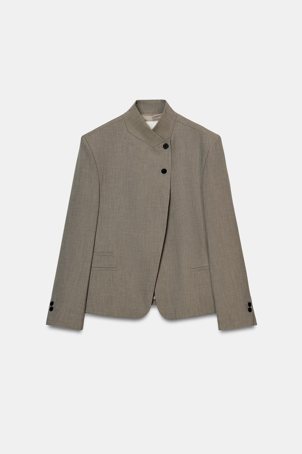 HIGH NECK BLAZER ZW COLLECTION - Zara фото 16