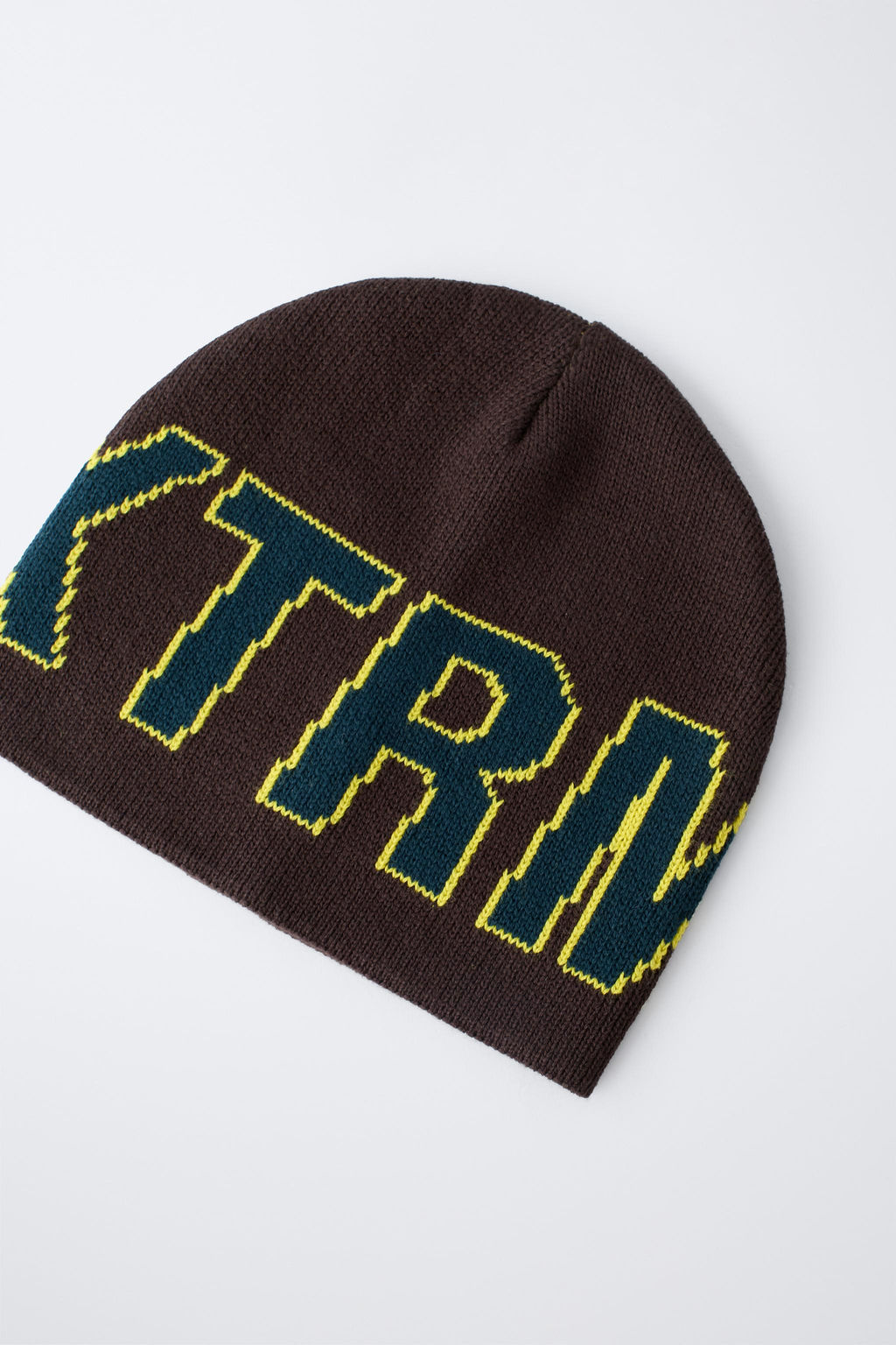 TEXT KNIT BEANIE SKI COLLECTION