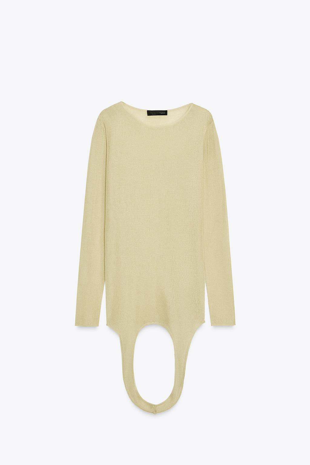 MULTI-POSITION KNIT TOP - Zara фото 8