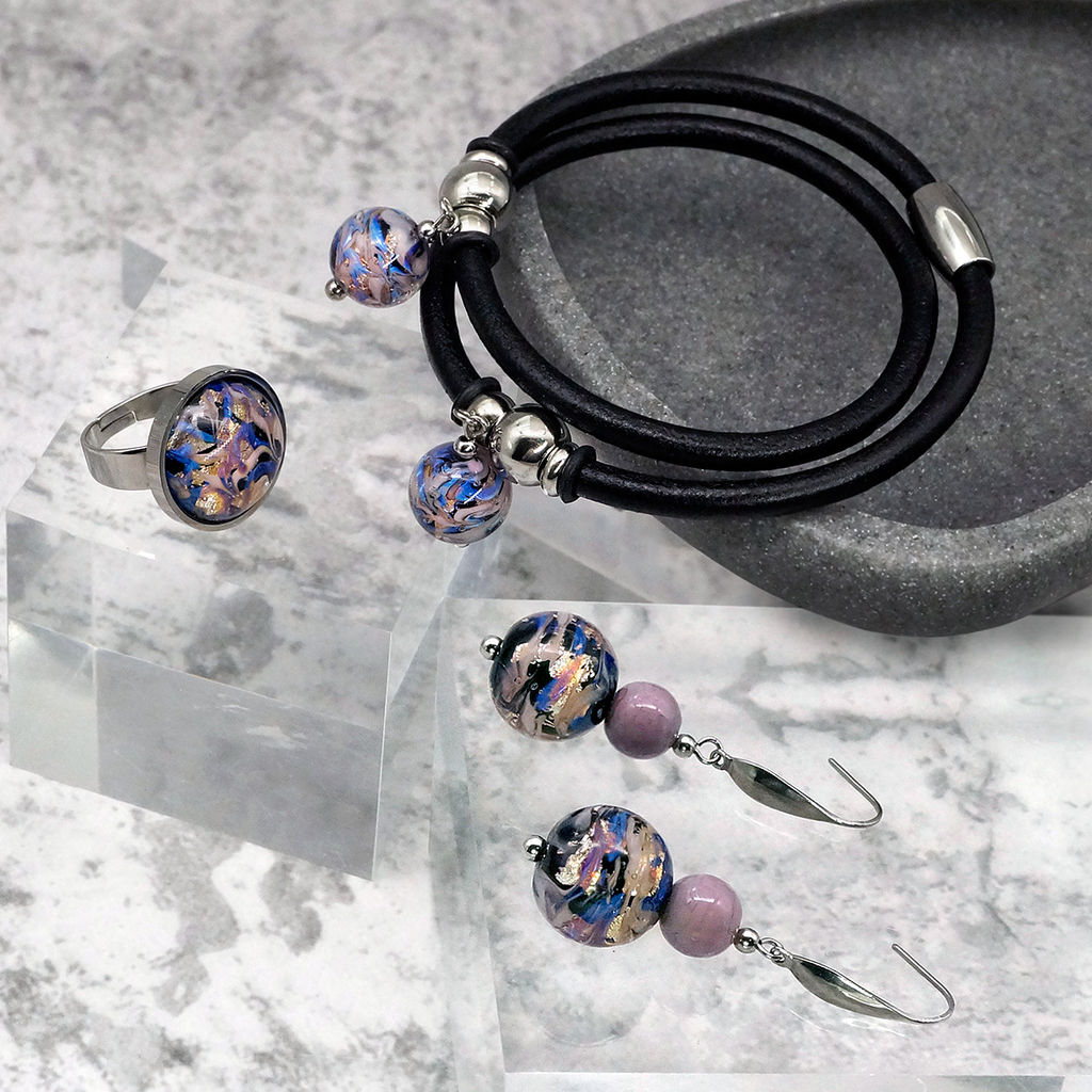 Серьги из муранского стекла - Vloes фото 7