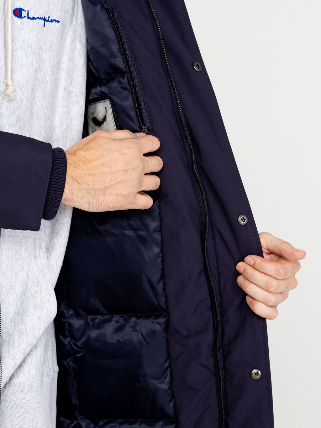 Пуховик мужской