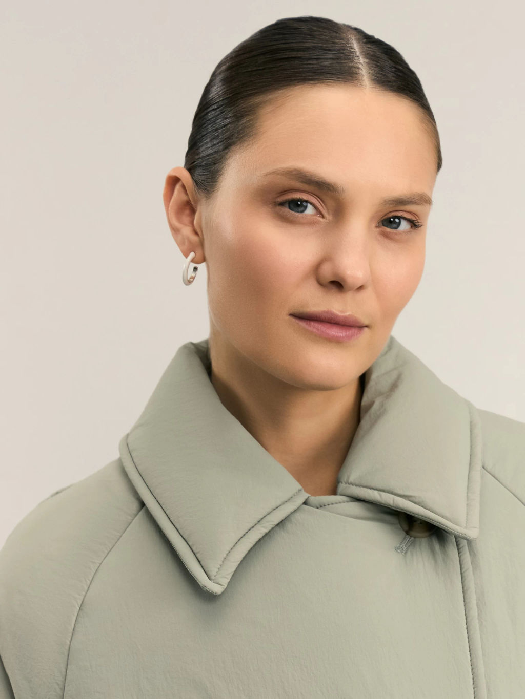 Куртка стеганая с поясом / Zarina  фото 7