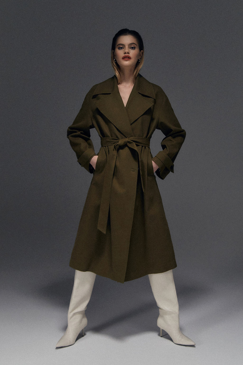 Тренч двубортный - Mollis фото 11