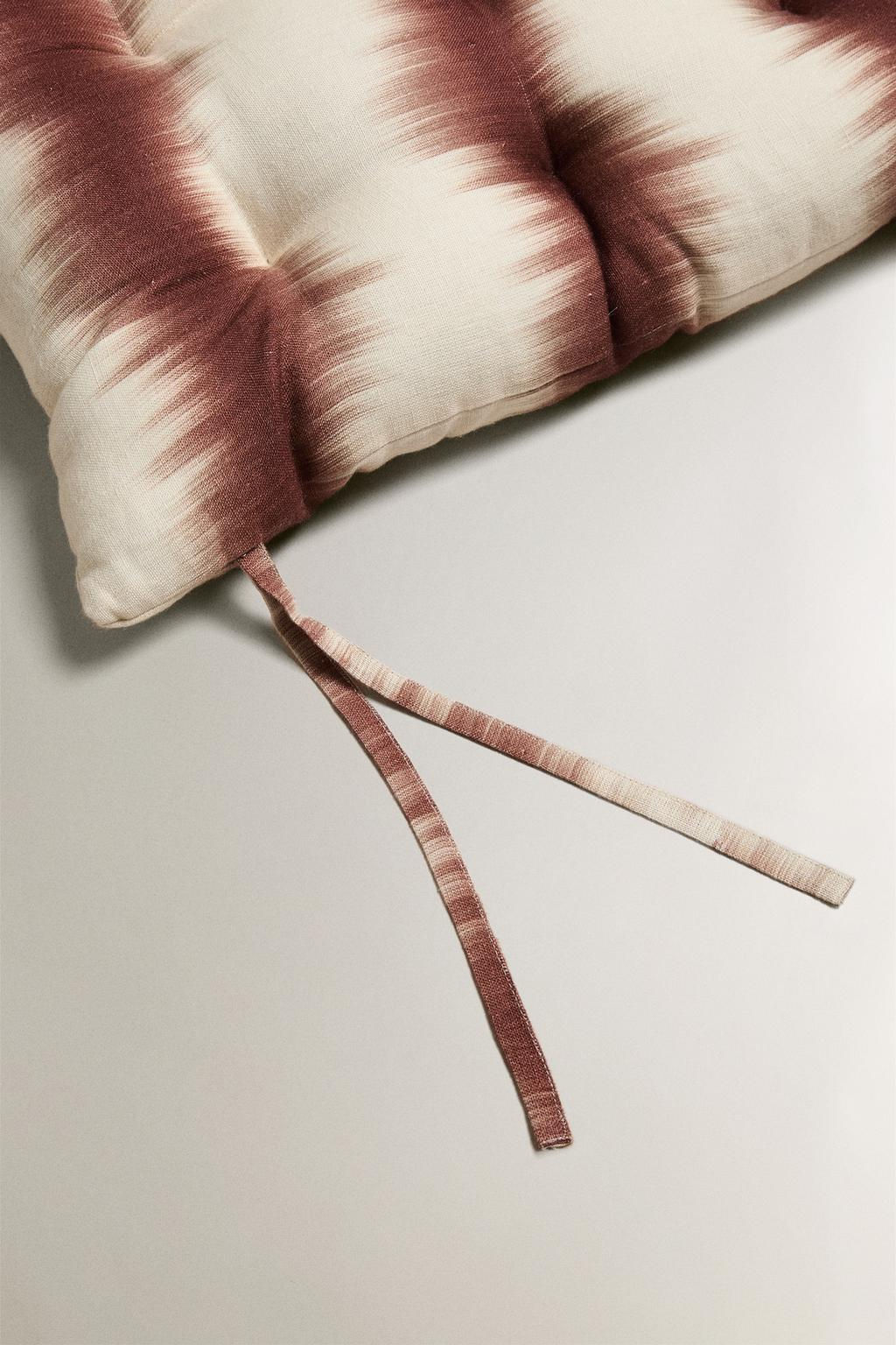OMBRE LINEN SEAT CUSHION X COLLAGERIE - Zara фото 4
