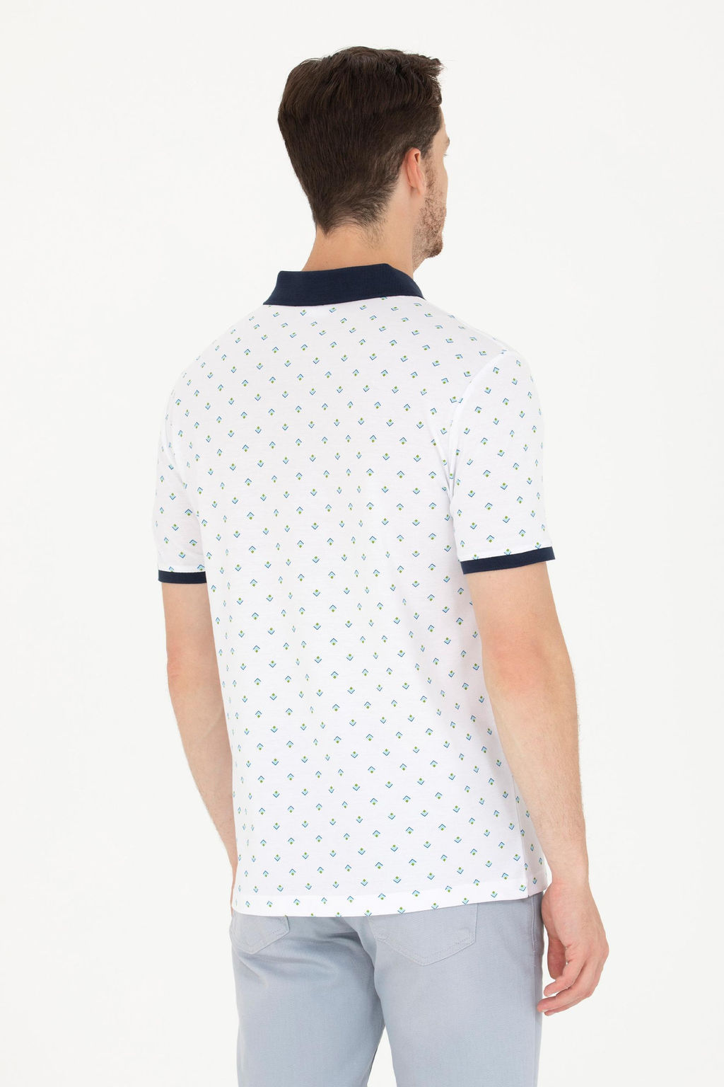 Erkek Lacivert Polo Yaka Ti__rt