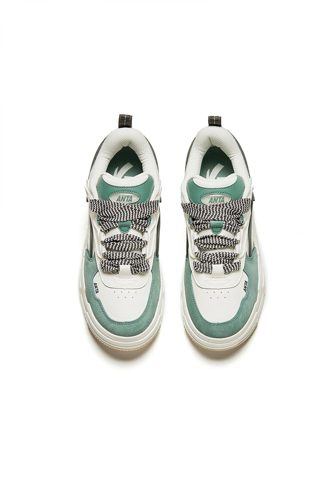 КЕДЫ ANTA CONVEX Бежевый/Зеленый/Коричневый  фото 3