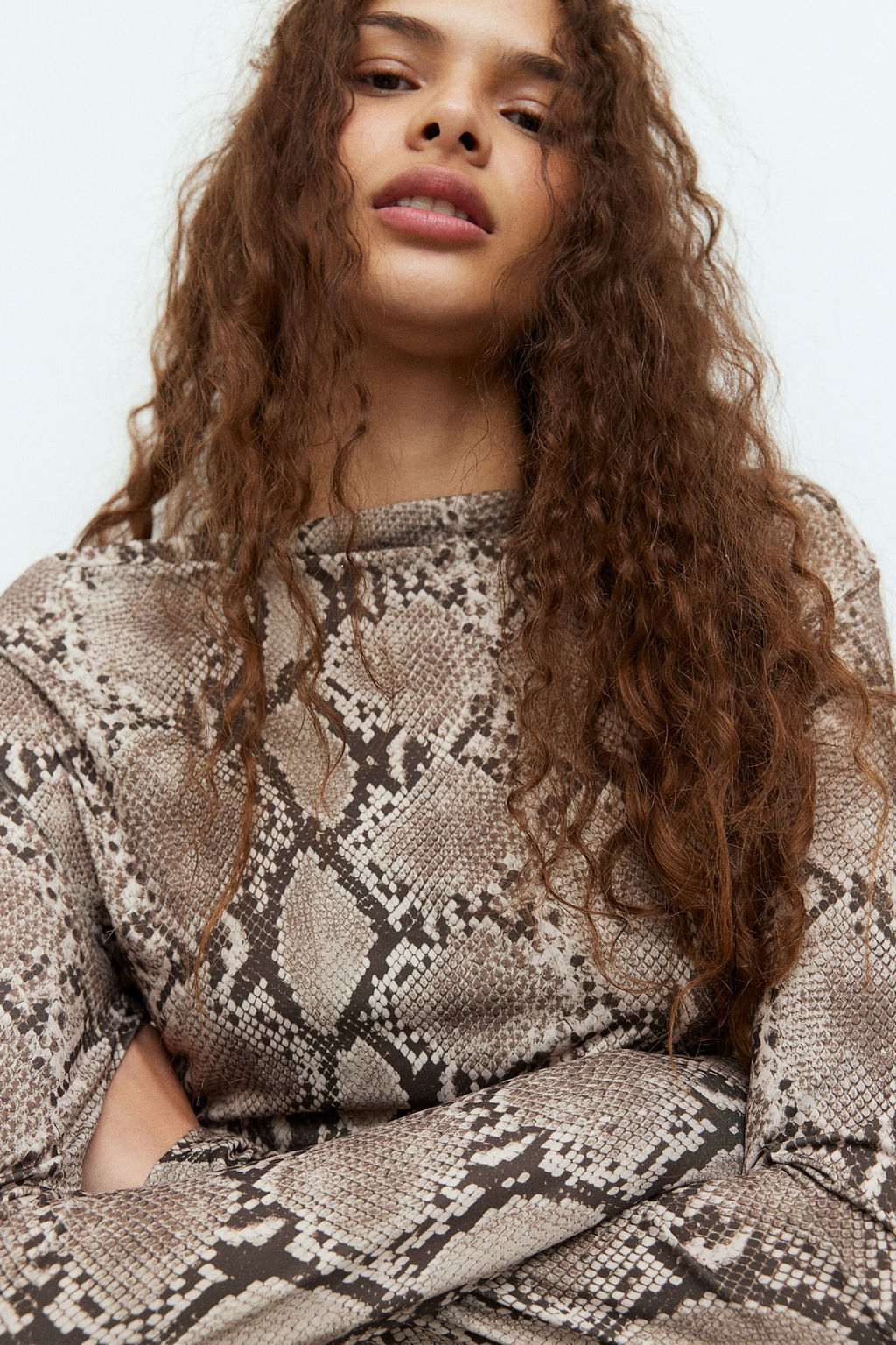 Draped jersey top - H&m фото 2