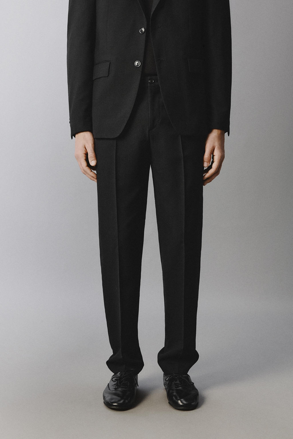 WOOL SUIT TROUSERS - Zara фото 17