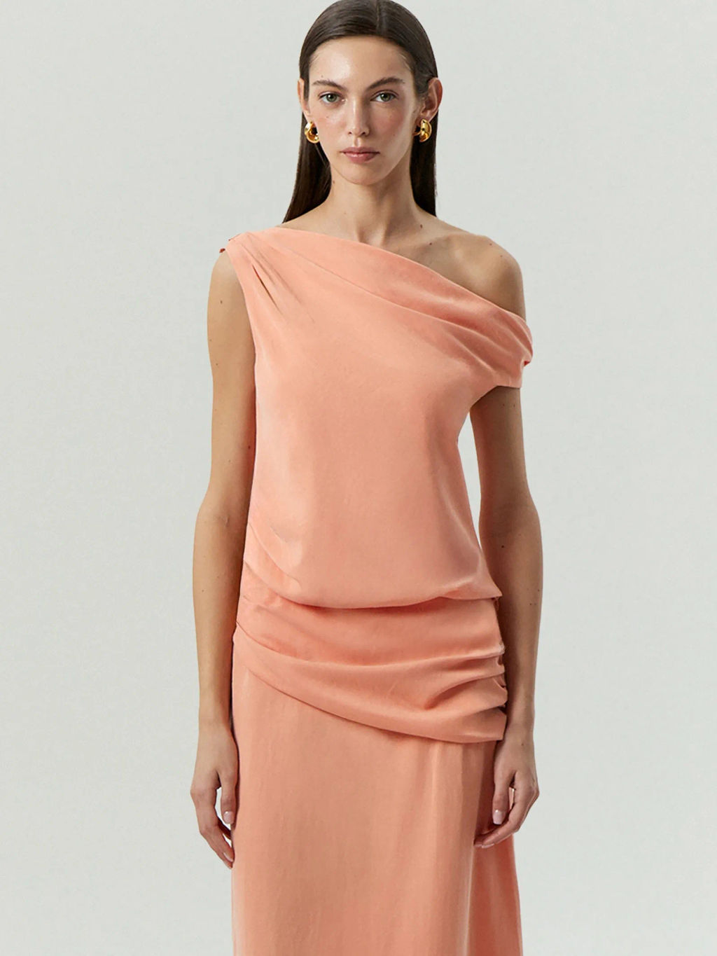 ЕМКА / Топ со сборкой из тенсела - Emka фото 5