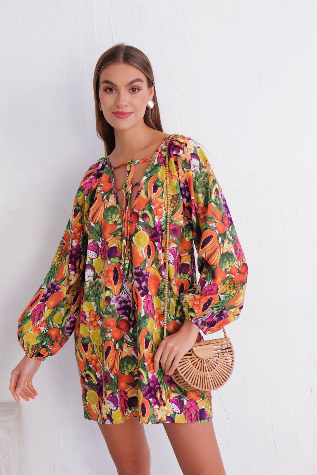 11596 Платье-туника Tropical из 100% хлопка - Martichelli фото 11