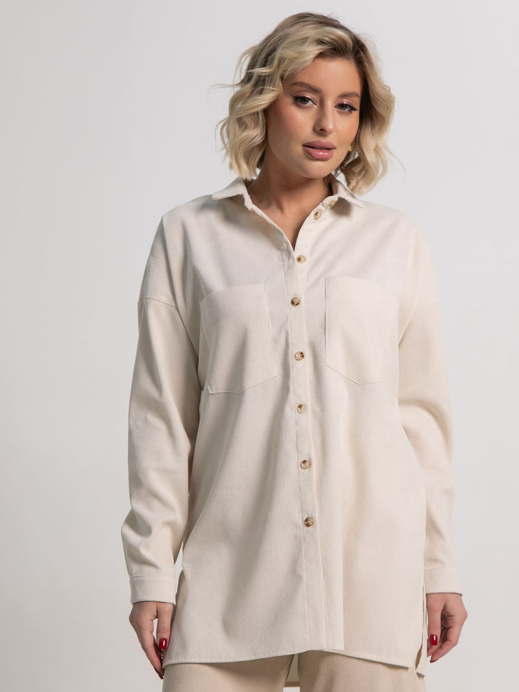 Рубашка Доротея (молочная) Б15181-10М - Lt collection фото 6