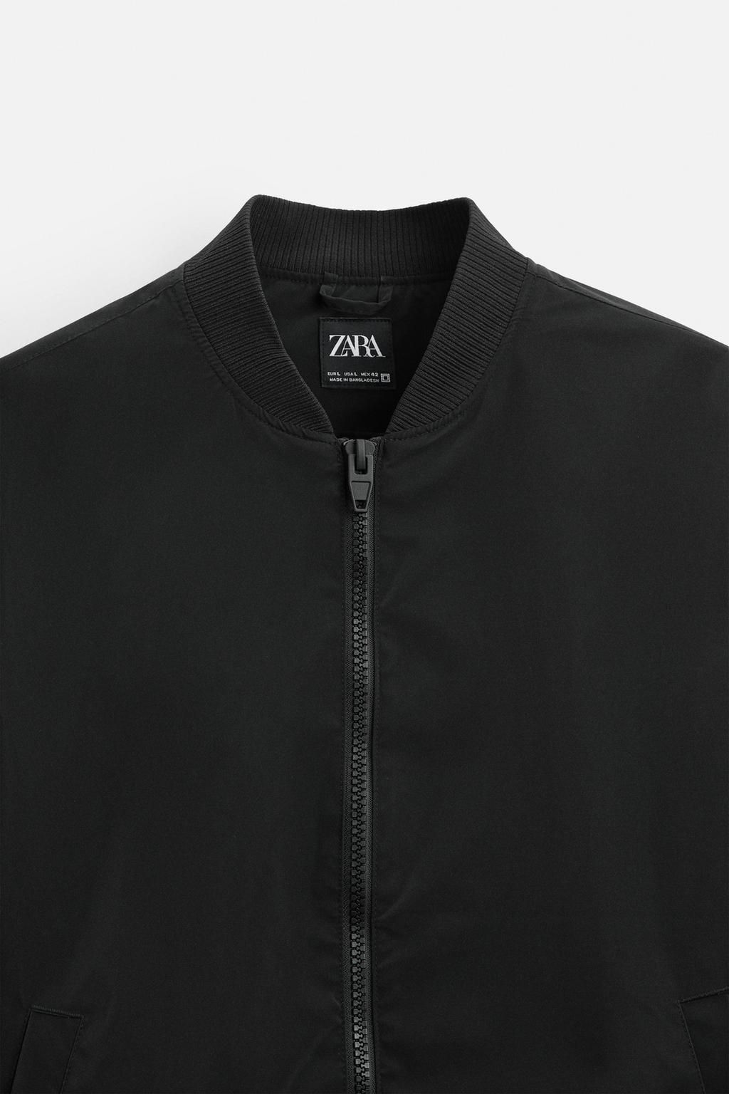 LIGHTWEIGHT BOMBER JACKET - Zara фото 27