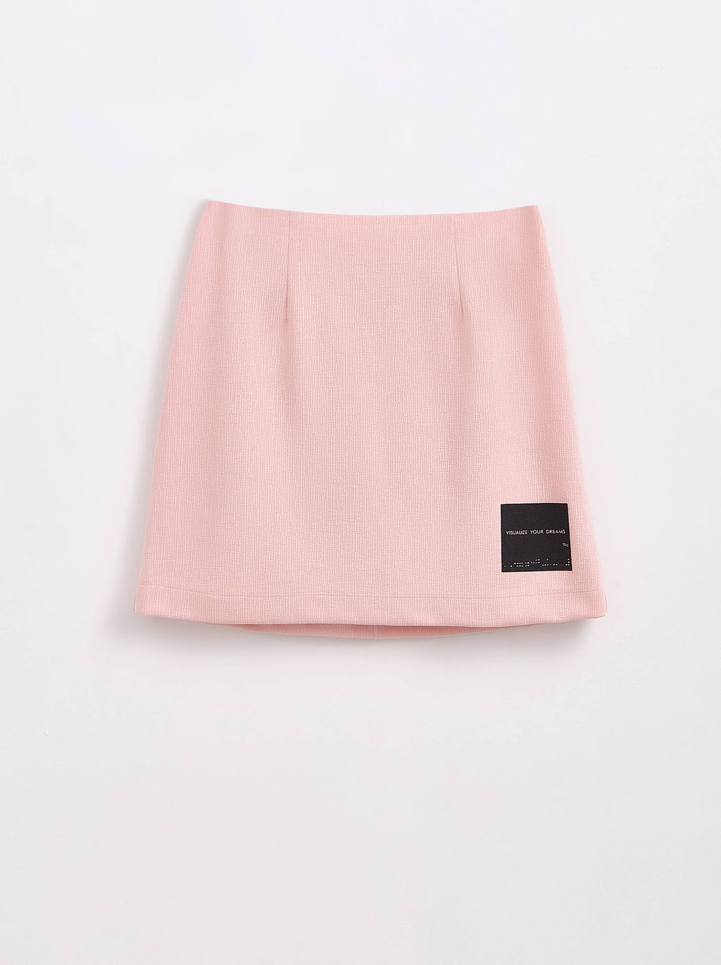 CONTE Фактурная mini-юбка А-силуэта Visualize your dreams LU 1643 romantic pink romantic pink