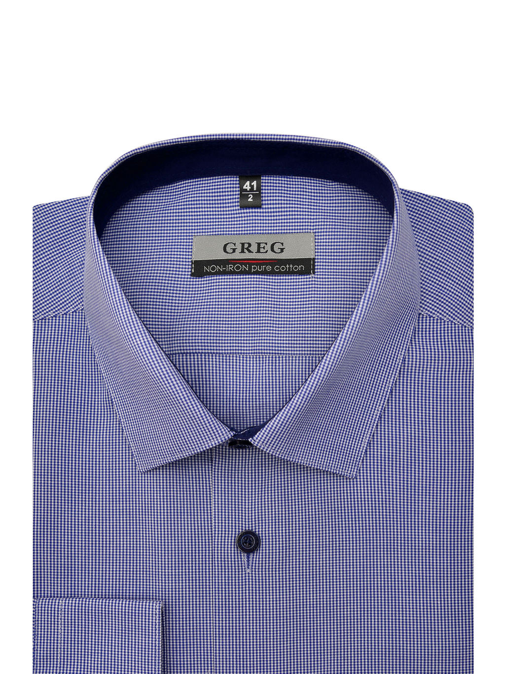 Сорочка мужская длинный рукав GREG 214/231/3735/Z/1  фото 3