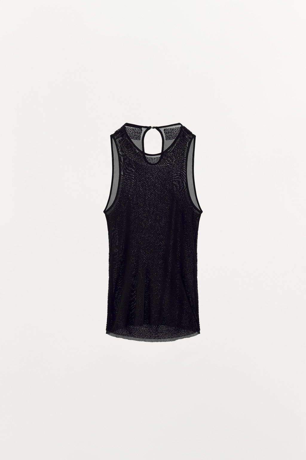 TOP WITH BEADING - Zara фото 7