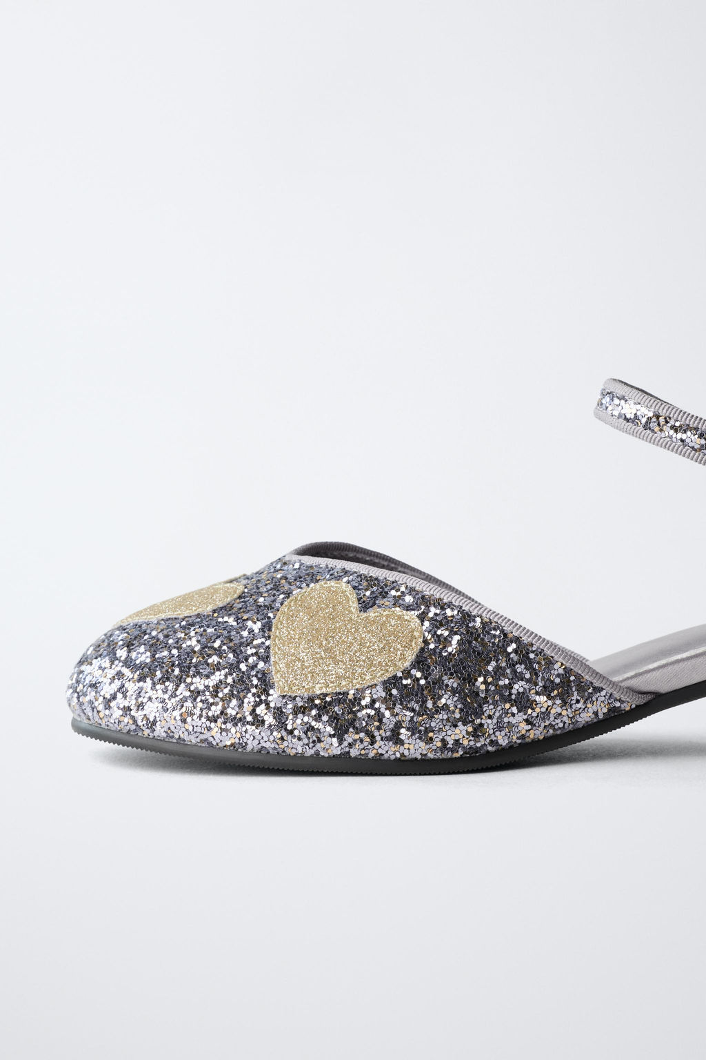 SPARKLING HEELS WITH HEARTS - Zara фото 6