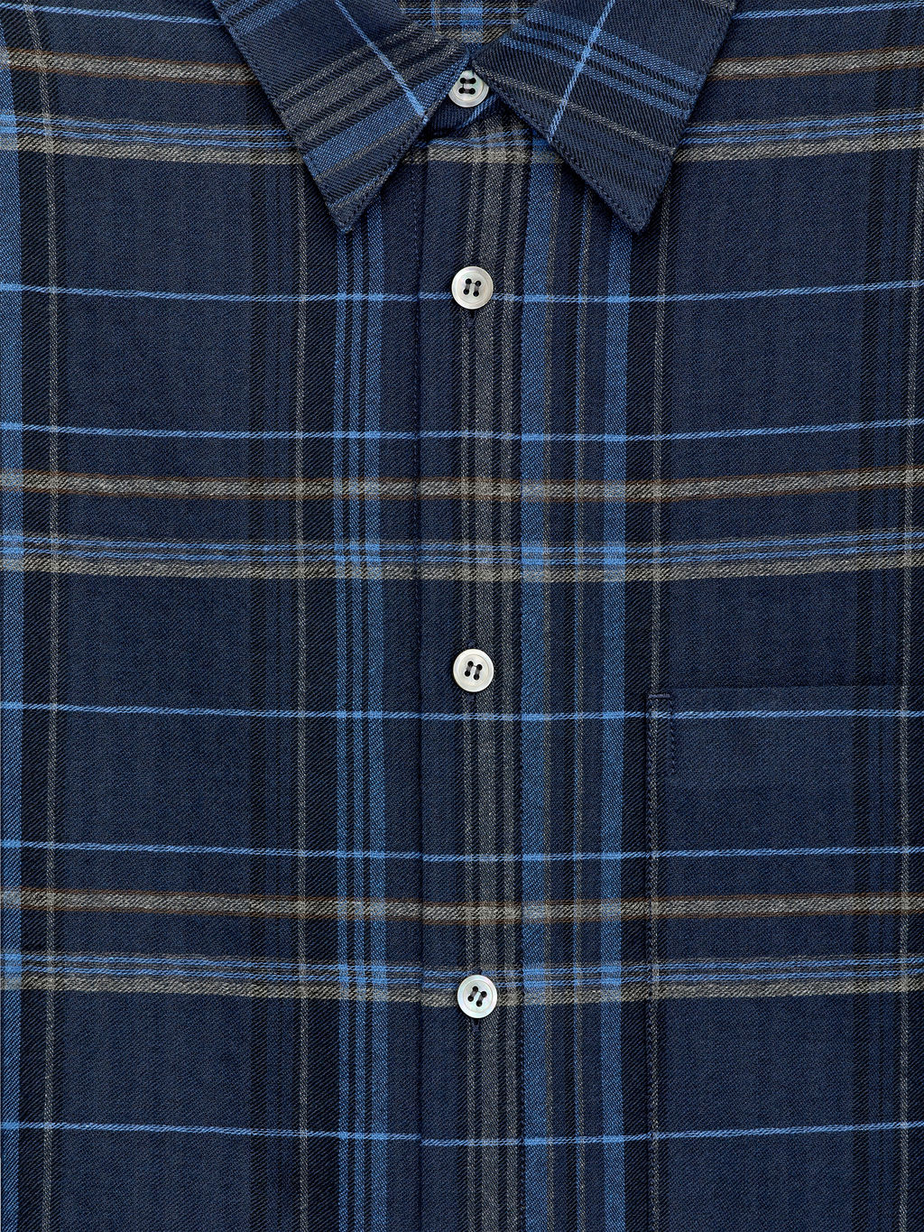 Camisa de franela informal - H&m фото 7