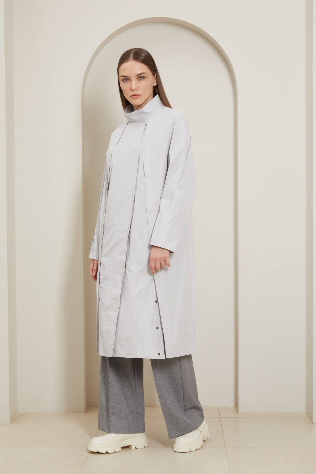 Плащ женский арт. 293S - Ultramarine фото 2