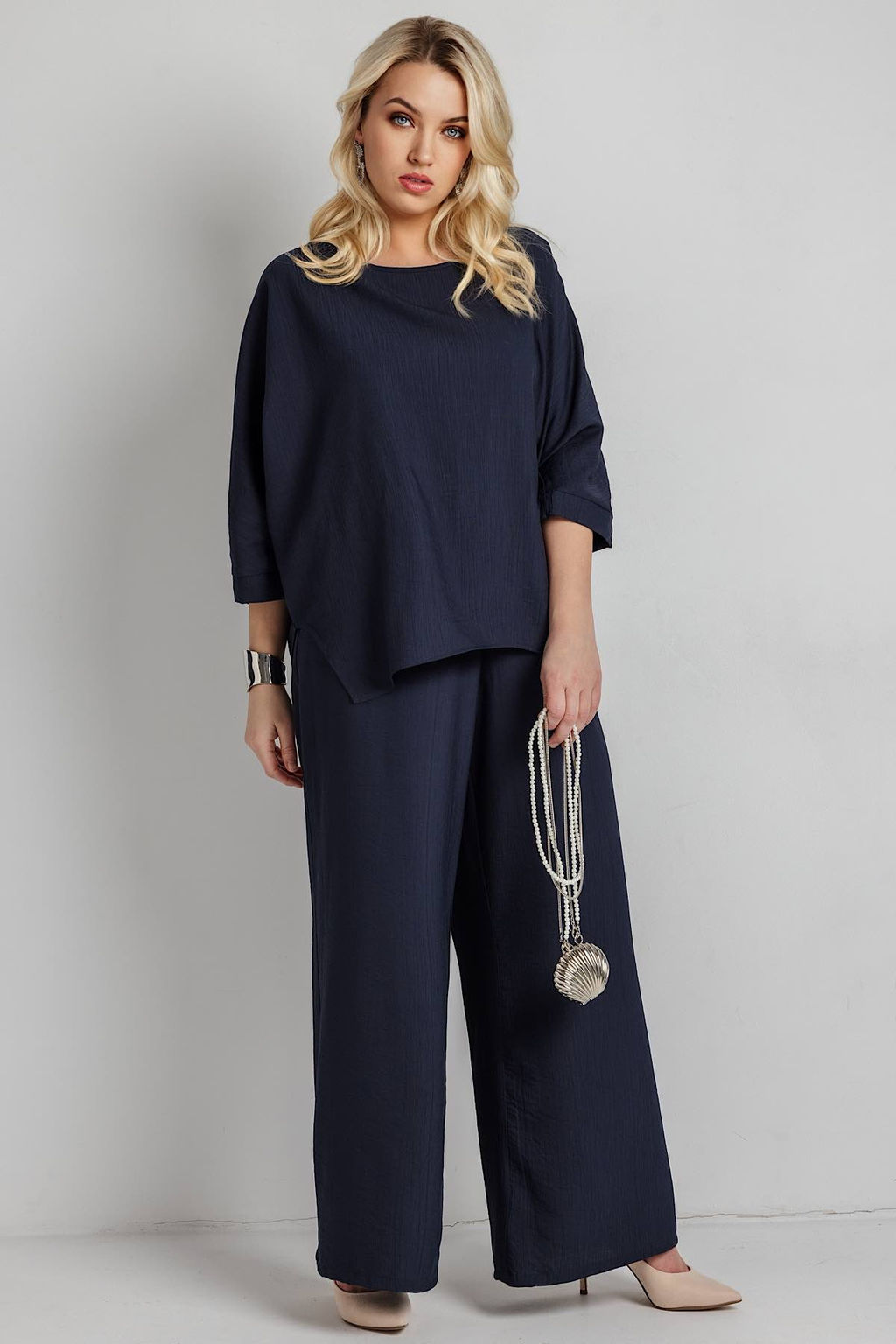 Брюки женские 121/54/Синий