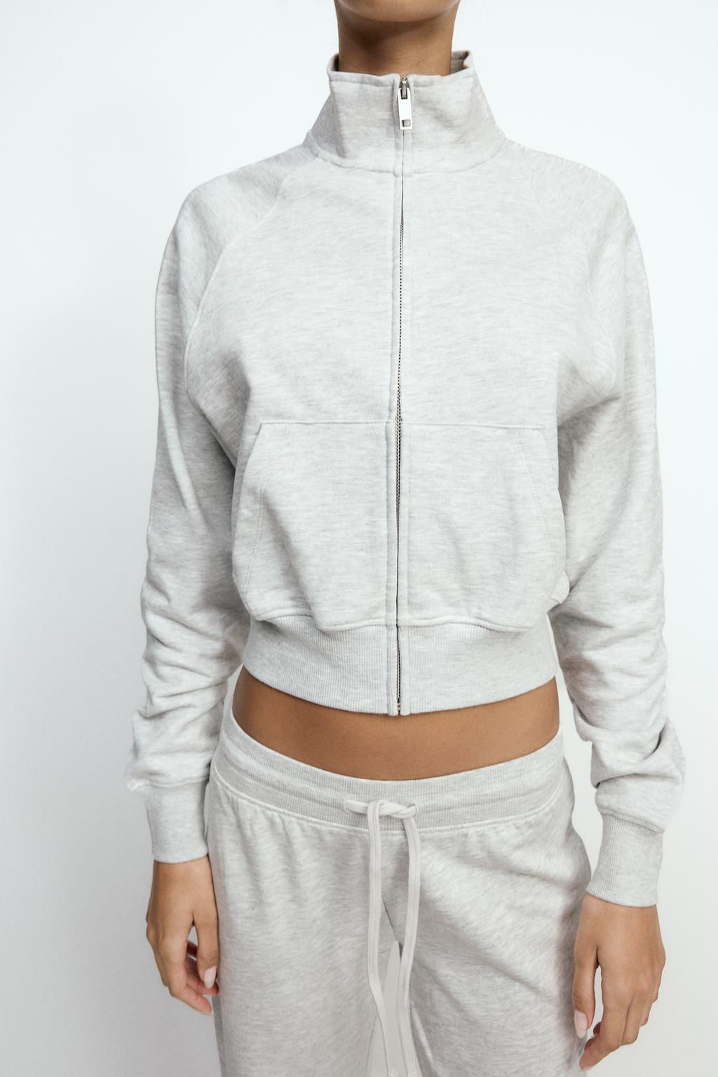 SWEATSHIRT WITH ZIP - Zara фото 14