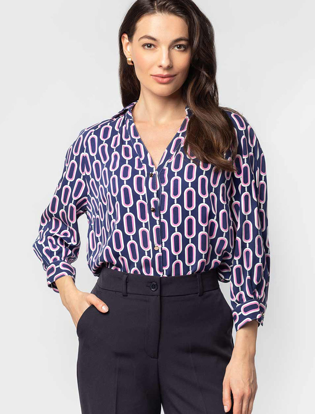 VILATTE / Блузка из премиальной вискозы  фото 6