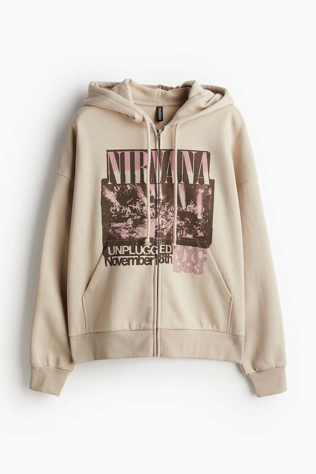 Chaqueta sudadera oversize con capucha y motivo - H&m фото 7