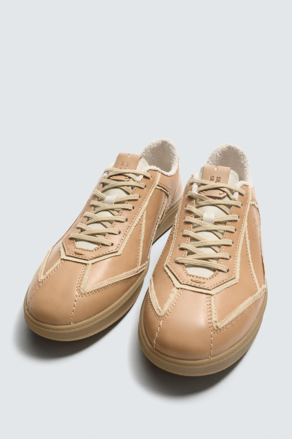 SR_A LEATHER TRAINERS - Zara фото 6