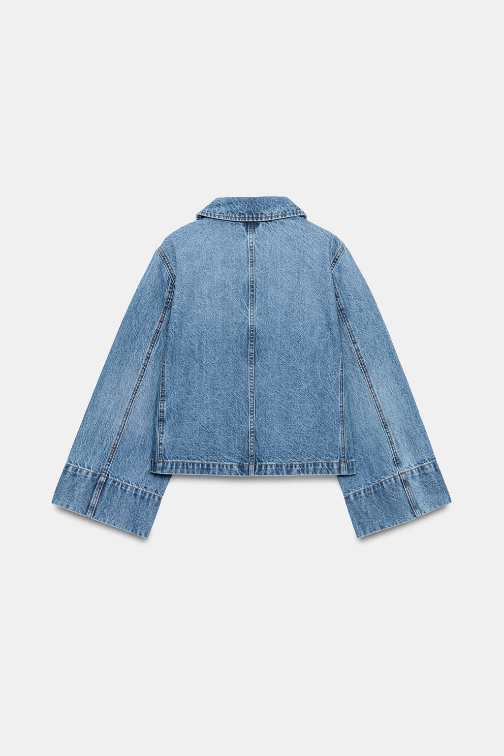 CAZADORA Z1975 DENIM CORTA / Azul medio - Zara фото 7