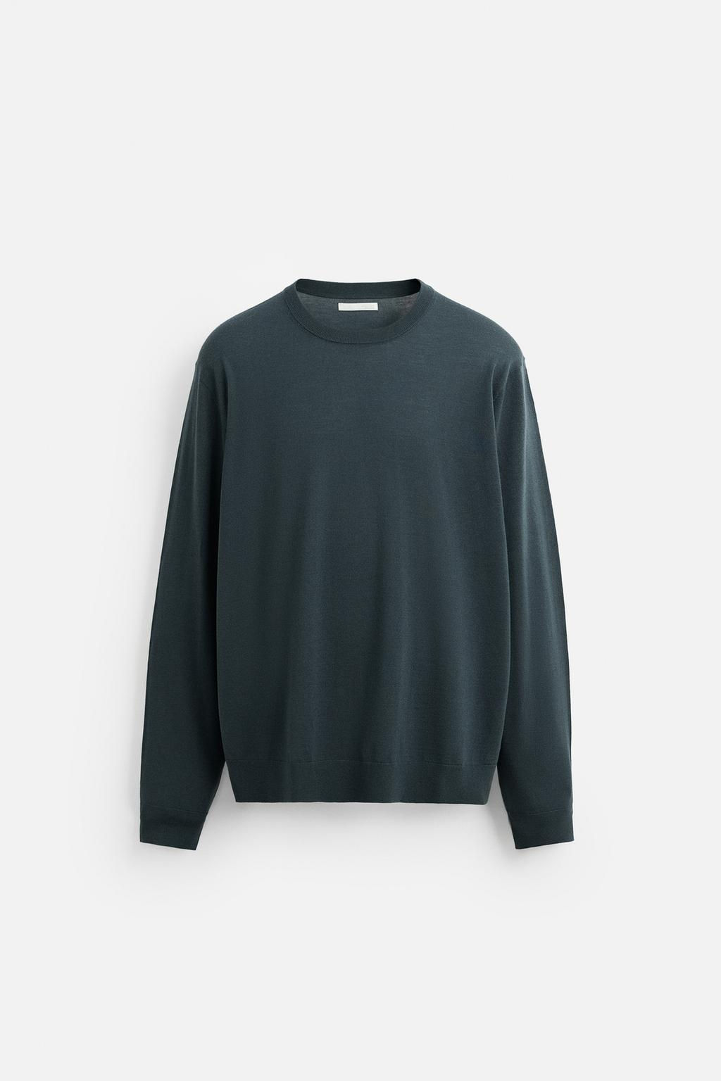 LIGHTWEIGHT 100% WOOL SWEATER - Zara фото 9