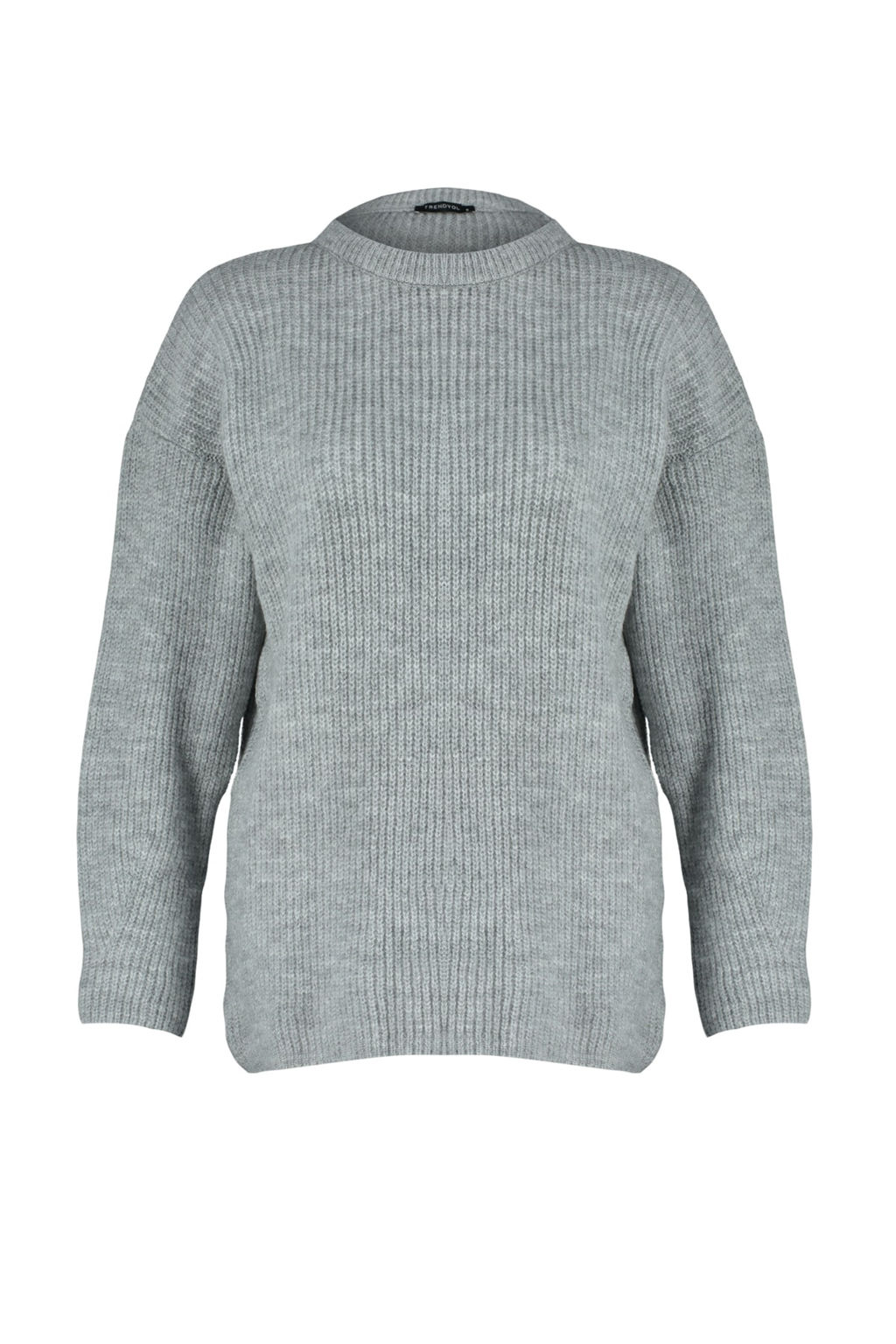 Tas Genis Kal?p Couple Yumusak Dokulu Basic Triko Kazak TWOAW20FV0142 - Trendyolmilla фото 10