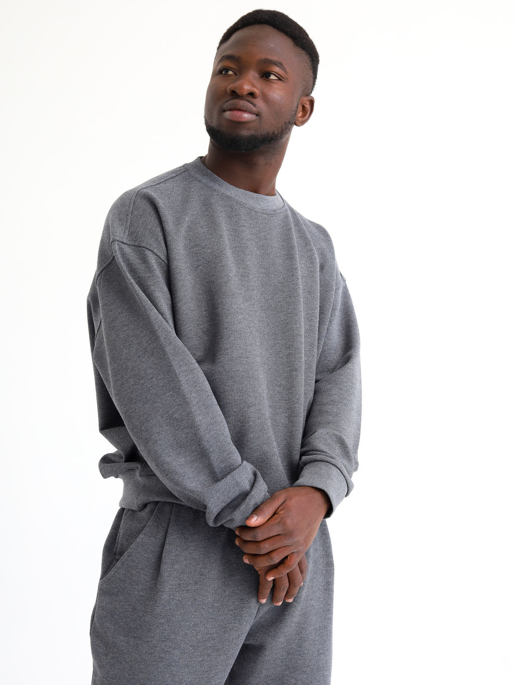 Свитшот мужской Pike, меланж - Inzibe фото 10