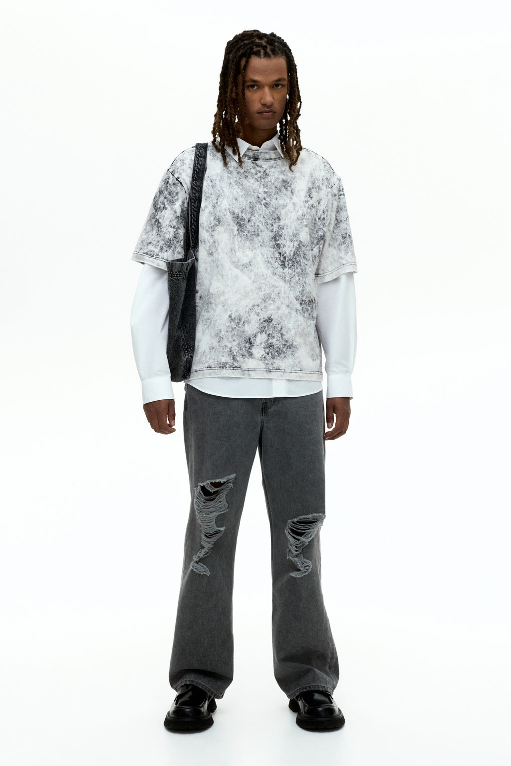 Loose Fit Jeans - H&m фото 5